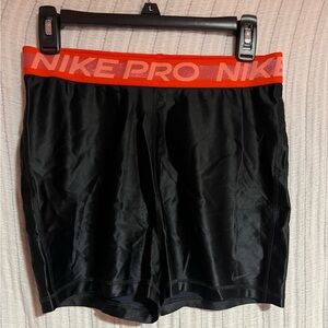 Nike Pro Dri-FIT Black and Orange Apparel